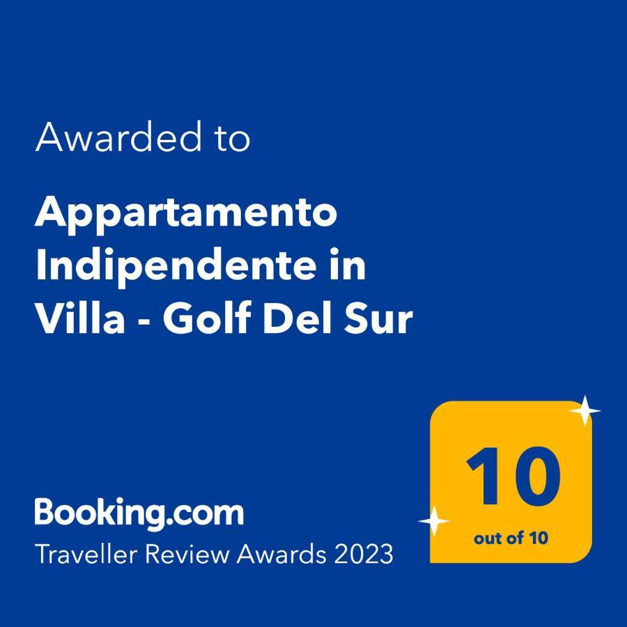 Appartamento Indipendente In Villa - Golf Del Sur San Miguel de Abona Dış mekan fotoğraf
